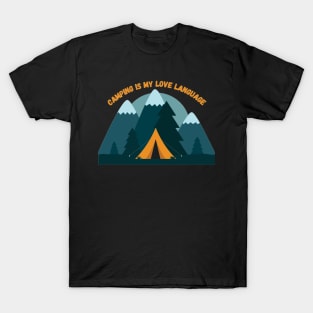 Camping is my Love Language T-Shirt